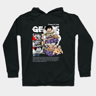 LUFFY GEAR 5 MODE NIKA X GANOJHI Hoodie